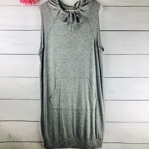 Workshop Dresses Womens Medium Gray Oversized